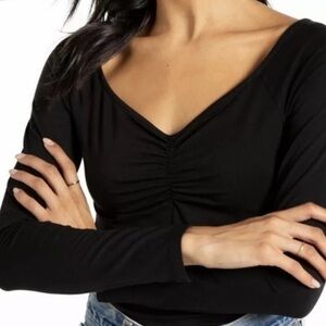 n:PHILANTHROPY Harriett Ruched Long Sleeve Top